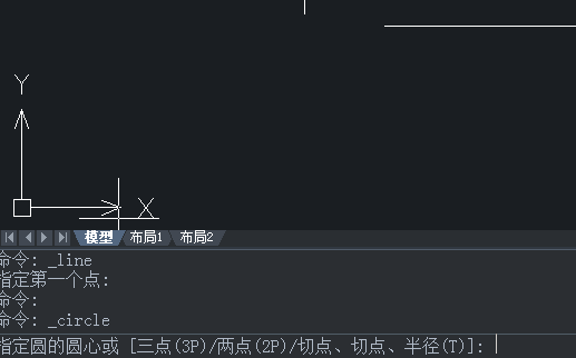 如何用CAD快速把四條不相交的線合成矩形？